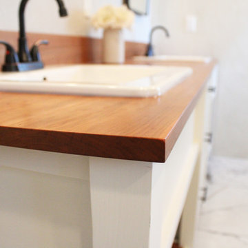 Spa-inspired, Modern Mission Vanity