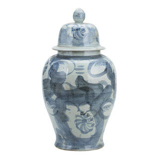 Indigo Villa Temple Jar