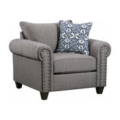 Simmons Upholstery Emma Slate Chair