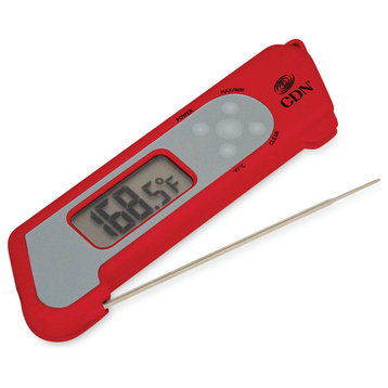 ProAccurate Folding Thermocouple Thermometer, Red