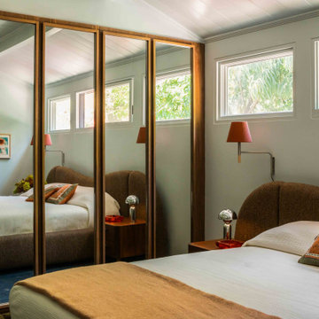 Hollywood Hills _ Modern Primary Bedroom _ Eclectic