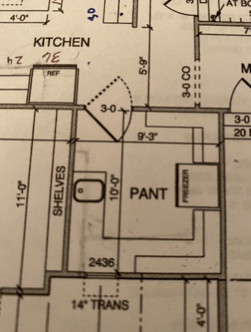 Need help designing pantry layout