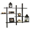 Standard Contemporary Display Shelf, Black