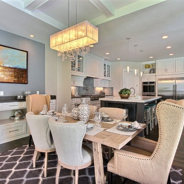 Dining Nook - The Aerius - Two Story Modern American Craftsman