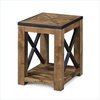 Penderton Wood Chairside End Table Brown Wood