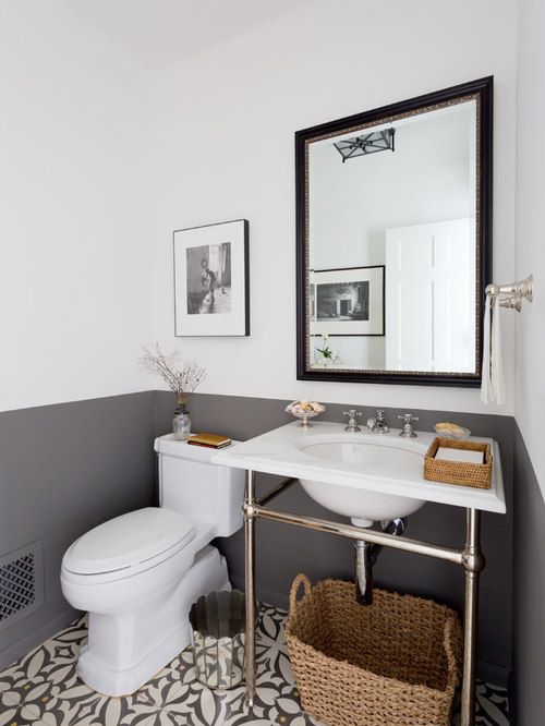 Best Mediterranean Powder Room Design Ideas & Remodel Pictures Houzz