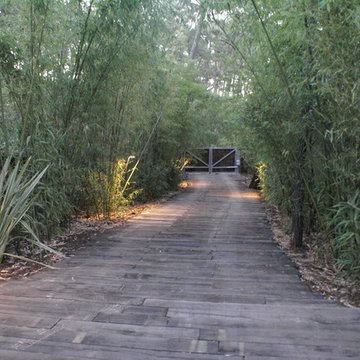 Jardin privé au Cap Ferret