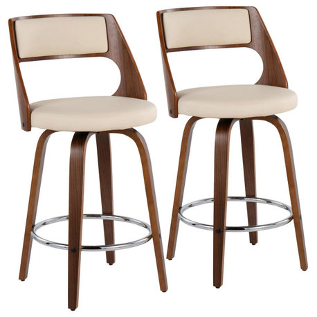 Cecina 24.5'' Counter Stool, Set of 2