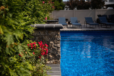 Inspiration for a pool remodel in New York