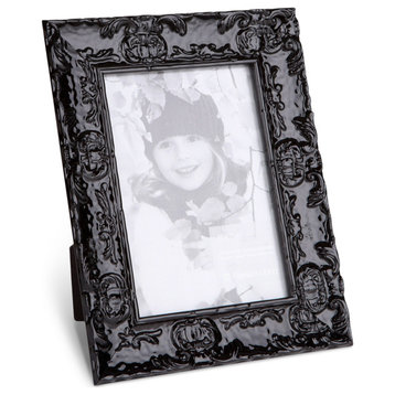 5" x 5" Electric Black 1-1/2" Lavo Wood Picture Frame