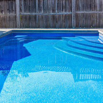 Inground Fiberglass Pool installation - Rockland