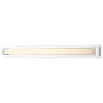 Z-Lite - Z-Lite 1926-47V-CH-LED Elara - 47.8" 38W 1 LED Bath Vanity - With a classic look blending modern with Art DecoElara 47.8" 38W 1 LE Chrome Frosted Glass *UL Approved: YES Energy Star Qualified: n/a ADA Certified: n/a  *Number of Lights: Lamp: 1-*Wattage:38w LED bulb(s) *Bulb Included:Yes *Bulb Type:LED *Finish Type:Chrome