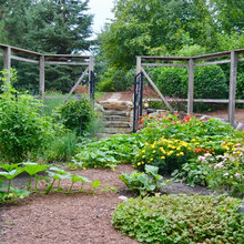 Enclosed Vegetable Garden Rustikal Garten Minneapolis Von