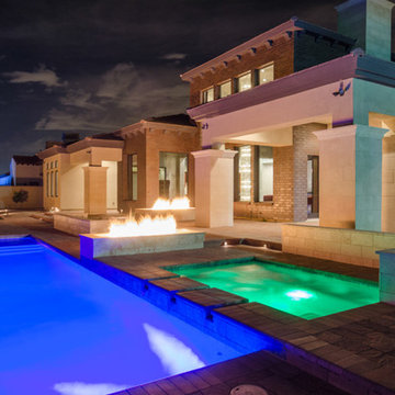 Transitional Style Home Design - 2013 Street of Dreams Arizona