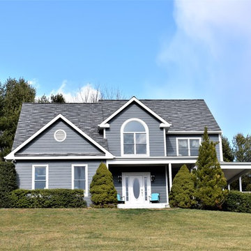 James Hardie Beaded Lap Siding | Evening Blue | Glen Elg, MD