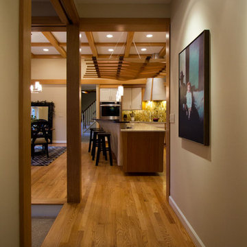 Approaching the Kitchen from the Hall