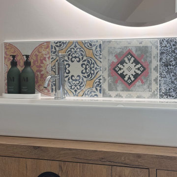 Rénovation complète d'un étage à HILLION :  buanderie , salle de bain, dressing