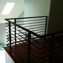 Outdoor Mudroom Handrail