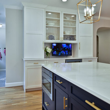 ARLINGTON, VIRGINIA: SMALL COLONIAL HOME KITCHEN ADDITION