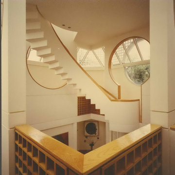 custom woodbridge residence staircase