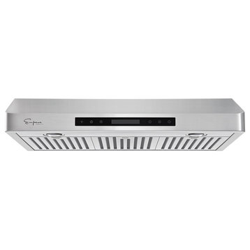 36 In. 500 CFM Ducted Under Cabinet Range Hood With Sealed Aluminum Motor