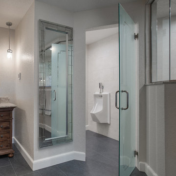 Refined Rustic Master Bathroom