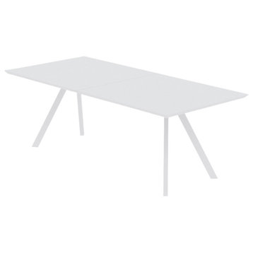 Dasy Extension Dining Table White
