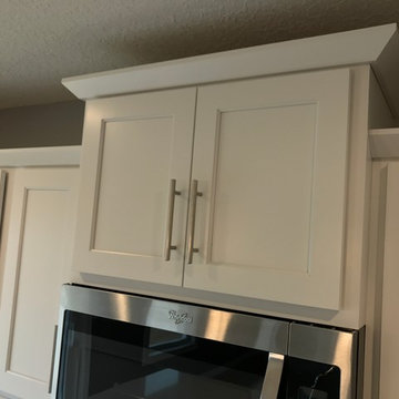 Milan, IL New Construction MSI Quartz Koch Express Cabinets White and Java