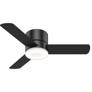 Minimus 1 Light 44" Indoor Ceiling Fan, Matte Black