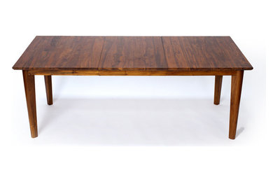 Belleni Modern Farmhouse Extension Table - Reclaimed Teak Wood