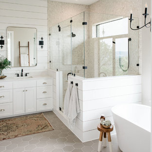 75 Beautiful Farmhouse Bathroom Pictures Ideas Houzz