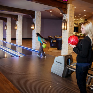 Bowling Lanes for Texas Residence