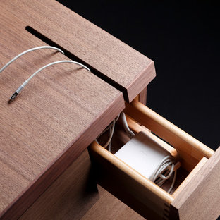 東京23区のモダンスタイルのおしゃれなホームオフィス・仕事部屋の写真