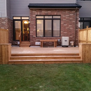 Collection of Cedar andPressure Treated Decks
