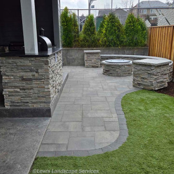 Marostica Project - Patio, Fire Pit, Seat Wall, Outdoor Kitchen - Portland 2024