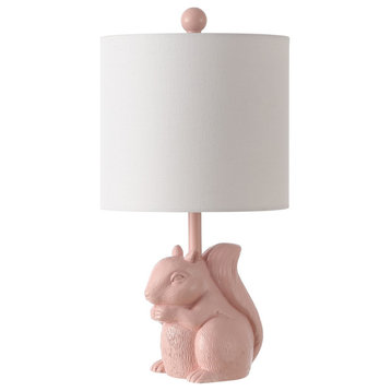 Safavieh Sunny Squirrel Lamp Pink