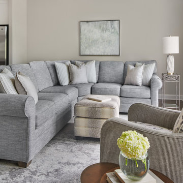 The perfect Great Room design for a stylish townhome