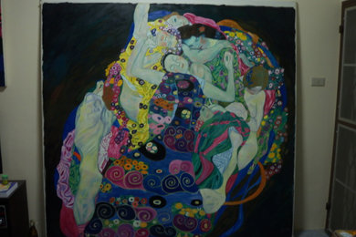 Klimt Reproduction painting