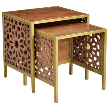 Aahana 2-Piece Nesting Table Set