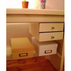 Vintage Metal Desk - Furniture