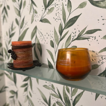 Medallion Platinum Inset Sheer Seagrass Maple