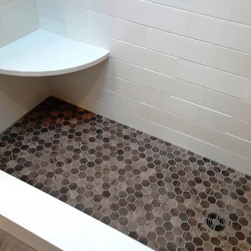 Small bathroom, Big impact, Moderate cost.