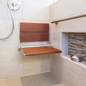 Master Bathroom Remodel with Linear Drain - CairnsCraft Design & Remodel