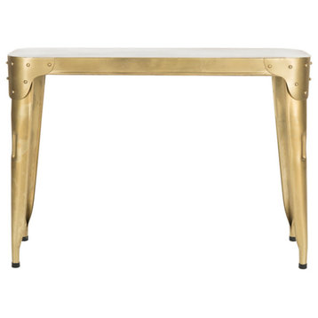 Sheena Iron Console Table Gold