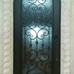 Biscay Iron & Glass Door - Interior Doors