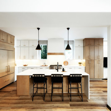 Summit Lake Kitchen, Bath & Living Room Remodel