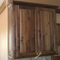 Walnut Cabinets - Kitchen Cabinetry