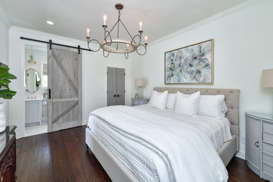 Inspiration for a farmhouse bedroom remodel in Atlanta
