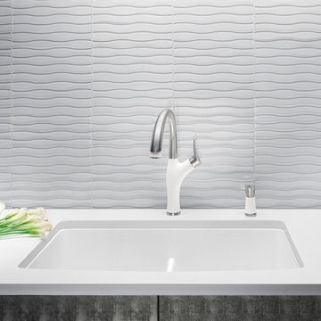 BLANCO DIAMOND™ Equal Bowl with Low Divide