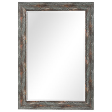 Owenby Rustic Silver and Bronze Mirror